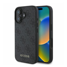 Guess 4G Classic Apple iPhone 16 hátlap tok, fekete/barna GUHCP16SG4GFGR tok és táska