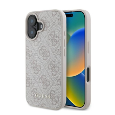 Guess 4G Classic Apple iPhone 16 Plus hátlap tok, rózsaszín (GUHCP16MG4GFPI) (GUHCP16MG4GFPI) tok és táska