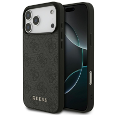 Guess 4G Classic Apple iPhone 17 Pro hátlap tok, fekete tok és táska