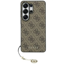 Guess 4G Classic Logo Charm mágneses tok Samsung Galaxy S26 Ultra barna SP113743 tok és táska
