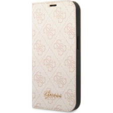 Guess 4G Metal Camera Outline Apple iPhone 14 Pro flip tok, rózsaszín (GUE2186) tok és táska