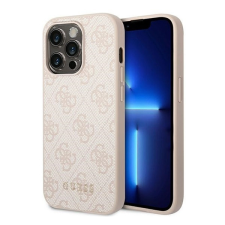 Guess 4G Metal Gold Apple iPhone 14 Pro hátlap tok , rózsaszín tok és táska