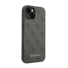 Guess 4G Metal Gold Apple iPhone 14 Tok - Szürke (GUHCP14SG4GFGR) tok és táska