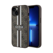 Guess 4G Printed Stripes MagSafe - iPhone 15 telefontok barna tok és táska