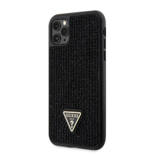 Guess Apple iPhone 11 Pro GUESS GUHCN58HDGTPK Hátlap - Fekete tok tok és táska