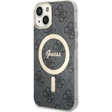 Guess Apple iPhone 14 IML Magsafe Hátlapvédő Tok Fekete (GUE002752) tok és táska