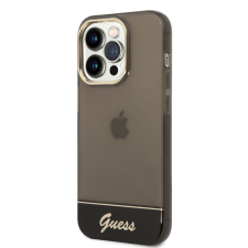 Guess Apple iPhone 14 Pro Max GUESS GUHCP14XHGCOK TPU Hátlap - Fekete tok és táska