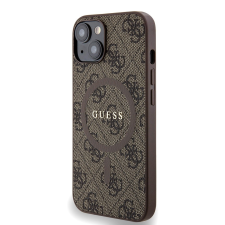 Guess Apple iPhone 15 GUESS GUHMP15SG4GFRW MagSafe Hátlap - Barna tok és táska