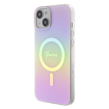 Guess Apple iPhone 15 GUESS GUHMP15SHITSP MagSafe Hátlap - Rózsaszín tok és táska