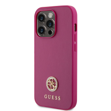 Guess Apple iPhone 15 Pro Max GUESS GUHCP15LPS4SDGPP Hátlap - Magenta tok és táska