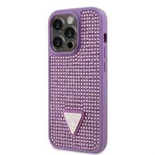 Guess Apple iPhone 15 Pro Max GUESS GUHCP15XHDGTPU Hátlap - Lila tok és táska