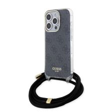 Guess Apple iPhone 15 Pro Max GUESS GUHCP15XSHC4SEK IML Hátlap - Fekete tok és táska
