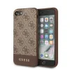 Guess Apple iPhone 7/8/SE2 GUESS GUHCI8G4GLBR Hátlap - Barna
