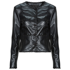 Guess Bőrkabátok  LEONTINE Fekete EU L női dzseki, kabát