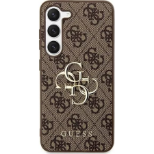 Guess Cg mobile GUHCS24S4GMGBR Védő Tok - Samsung Galaxy S24, Ütésálló, Barna (GUE3145) tok és táska