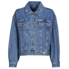 Guess Farmerkabátok OVERSIZE TRUCKER JACKET Kék EU S női dzseki, kabát