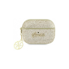 Guess Glitter Flake 4G Charm Apple AirPods Pro 2 tok - Arany (GUAP2GLGSHD) fülhallgató, fejhallgató tok