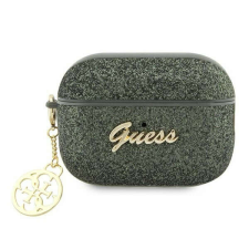 Guess Glitter Flake 4G Charm Apple AirPods Pro 2 tok , keki fülhallgató, fejhallgató tok