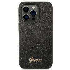 Guess Glitter Script Apple iPhone 14 Pro tok fekete (GUHCP14LHGGSHK) (GUHCP14LHGGSHK) - Telefontok tok és táska