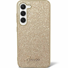 Guess Glitter Script tok Samsung Galaxy S24+ - arany színben tok és táska