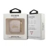 Guess GUA24GSMP 4G Script Metal Collection tok AirPods 1/2 - rózsaszín