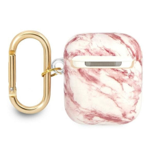 Guess GUA2HCHMAP Strap Collection tok AirPods 1/2 - rózsaszín fülhallgató, fejhallgató tok