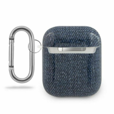 Guess GUACA2TPUJULDB Jeans Collection tok AirPods 1/2 - kék fülhallgató, fejhallgató tok