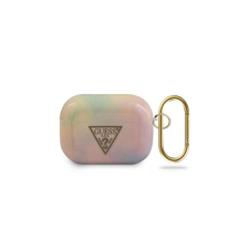Guess GUACAPTPUMCGG01 AirPods Pro burkolat różowy/pink Tie & Dye kollekció fülhallgató, fejhallgató tok