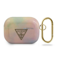 Guess GUACAPTPUMCGG01 Tie & Dye Collection tok AirPods Pro - rózsaszín fülhallgató, fejhallgató tok