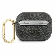 Guess GUAP4GSMK 4G Script Metal Collection tok AirPods Pro - szürke fülhallgató, fejhallgató tok