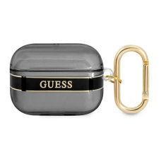 Guess GUAPHHTSK AirPods Pro tok fekete szíj Kollekció fülhallgató, fejhallgató tok