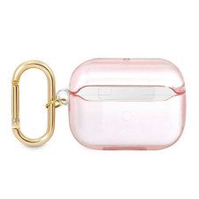 Guess GUAPHHTSP Strap Collection tok AirPods Pro - rózsaszín fülhallgató, fejhallgató tok