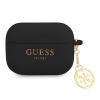 Guess GUAPLSC4EK AirPods Pro fekete szilikon Charm 4G Collection tok