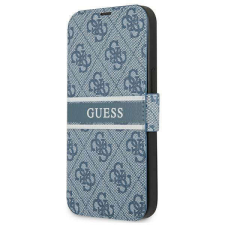 Guess GUBKP13S4GDBL iPhone 13 mini 5,4" kék 4G csíkos könyvtok tok és táska