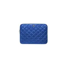 Guess GUCS14ZPSQSSGB Quilted 4G 14" notebook táska - kék tok és táska