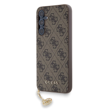 Guess Guess 4G Charm tok Samsung Galaxy A55 készülékhez barna tok és táska