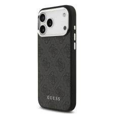 Guess Guess 4G MagSafe tok iPhone 17 Pro Max készülékhez fekete tok és táska