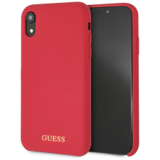 Guess GUHCI61LSGLRE Silicone tok iPhone XR - piros tok és táska
