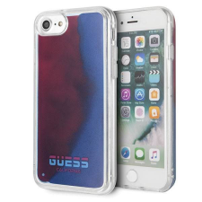 Guess GUHCI8GLCRE iPhone 7/8/SE 2020 piros California foszforeszkáló keménytok tok és táska