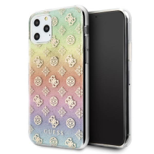 Guess GUHCN58PEOML iPhone 11 Pro többszínű irizáló 4G bazsarózsa keménytok tok és táska