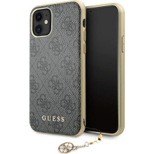 Guess GUHCN61GF4GGR iPhone 11 6,1" / Xr Szürke 4G Charms Collection Keménytok (GUE1220GRY) tok és táska