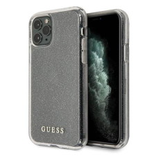 Guess GUHCN65PCGLSI iPhone 11 Pro Max ezüst csillogós keménytok tok és táska