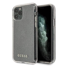 Guess GUHCN65PCGLSI iPhone 11 Pro Max srebrny / ezüst kemény tok Glitter telefontok tok és táska
