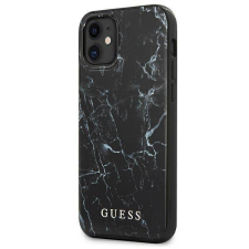 Guess GUHCP12SPCUMABK iPhone 12 mini 5,4&quot; fekete márvány keménytok tok és táska