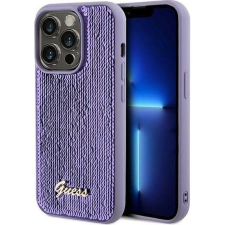 Guess GUHCP13LPSFDGSUiPhone 13 Pro / 13 6.1" Lila Keménytok Sequin Script Metal (GUE003161) tok és táska