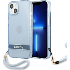 Guess GUHCP13SHTSGSGSB iPhone 13 Mini 5,4" Kék Áttetsző Stap Keménytok (GUHCP13SHTSGSB) tok és táska