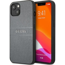 Guess GUHCP13SPSASBGR iPhone 13 Mini 5,4" Szürke Saffiano Strap Tok (GUE1508GRY) tok és táska