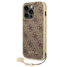 Guess GUHCP14LGF4GBR iPhone 14 Pro 6,1" barna 4G Charms Collection keménytok tok és táska