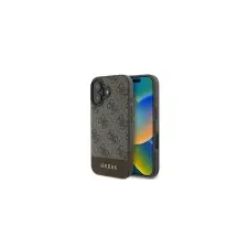 Guess GUHCP16MG4GLBR 4G Bottom Stripe keménytok iPhone 16 Plus - barna tok és táska