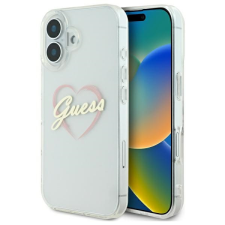Guess GUHCP16MHCHGSPT IML Heart keménytok iPhone 16 plus - átlátszó tok és táska